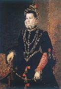 Juan Pantoja de la Cruz third wife of Philip II Sweden oil painting artist